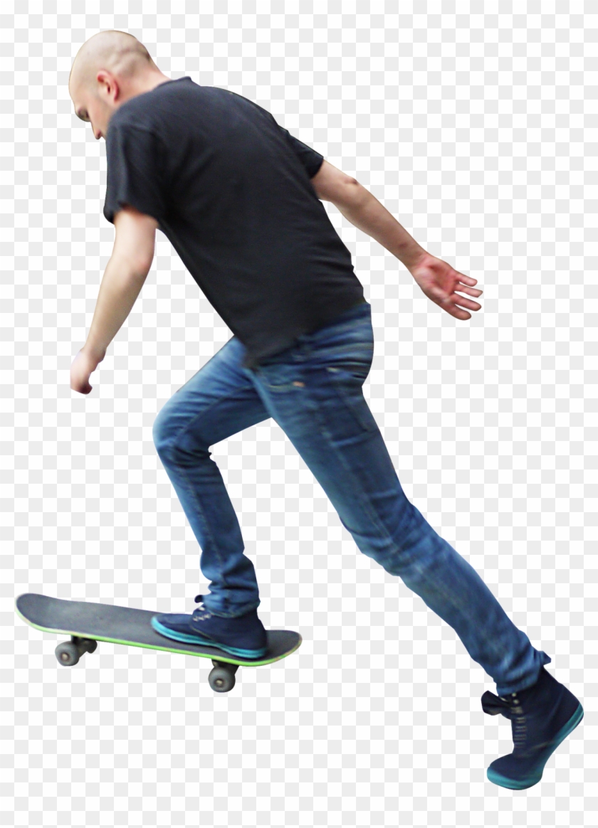 Skateboard - Skateboard People Png Clipart #1802250