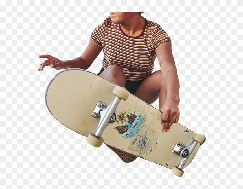 Sarah Arnoff - Longboard Clipart