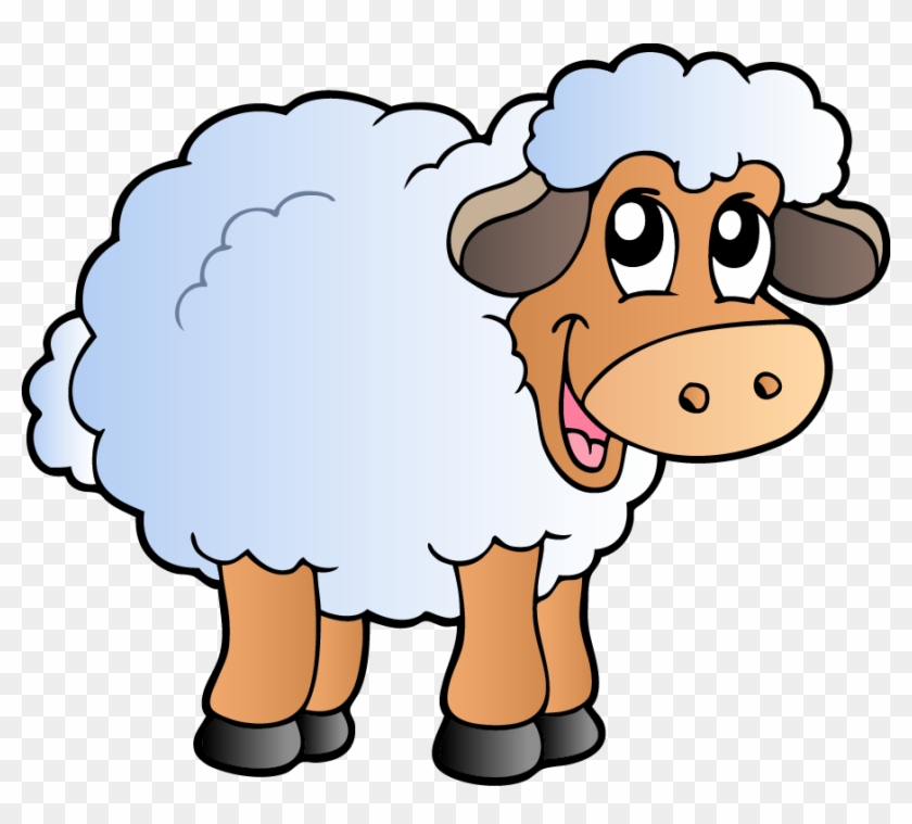 Cartoon Sheep Clipart At Getdrawings - Spring Animals - Png Download #1802885