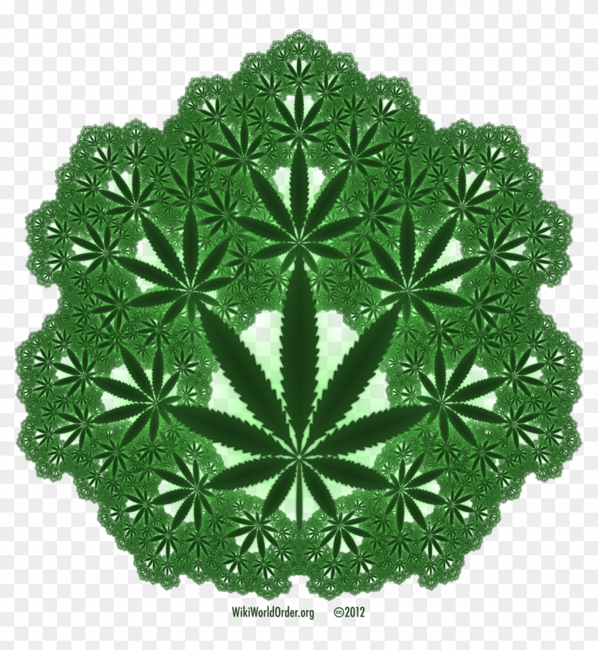 Canna Fractal 6420×6420 Glow Transparent Clipart