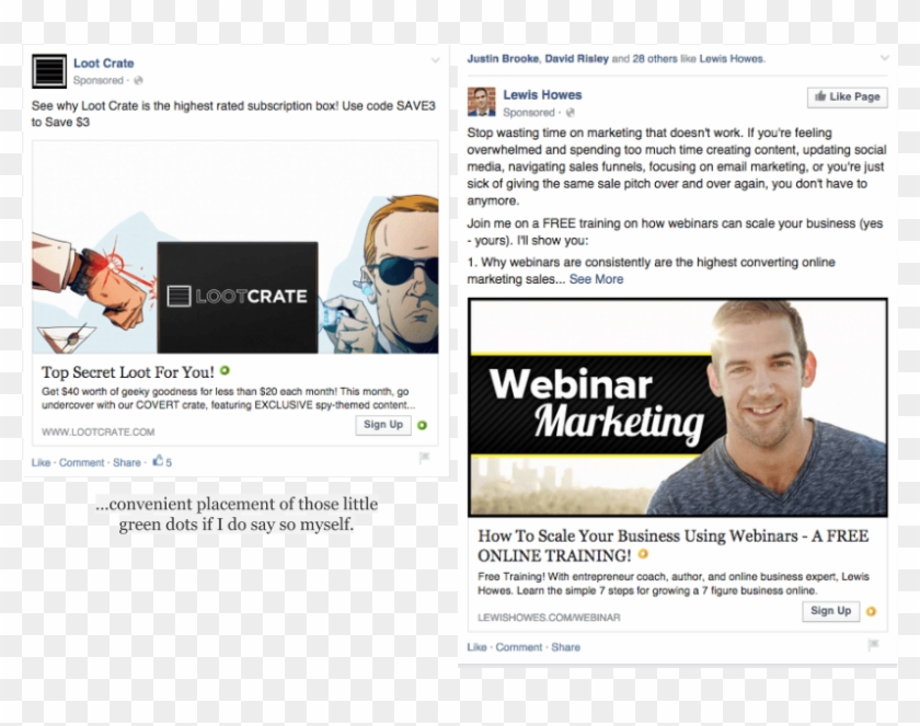 And Even In My Facebook Newsfeed - Business Coach Facebook Ads Clipart