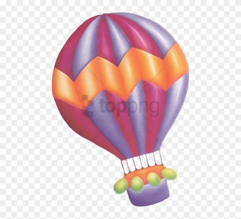 Free Png Download Balon Pinwheels, Hot Air Balloon, - Hot Air Balloon Clipart