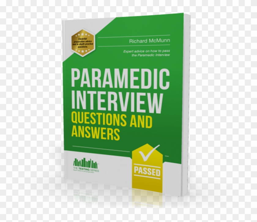 Paramedic Interview Questions And Answers Workbook - Graphic Design Clipart