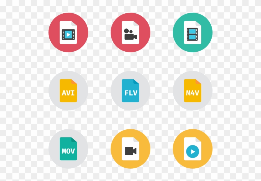 Video Files - Video File Icon Png Clipart