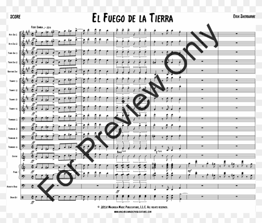 El Fuego De La Tierra Thumbnail - Blues Machine Sammy Nestico Clipart #1804246