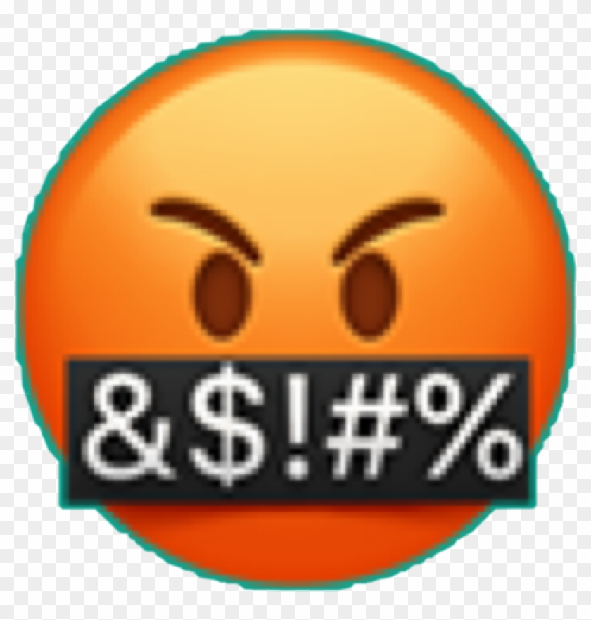 #emoji #angry #somuchangry #wütend #&$ #% #freetoedit - 🤬 Emoji Clipart