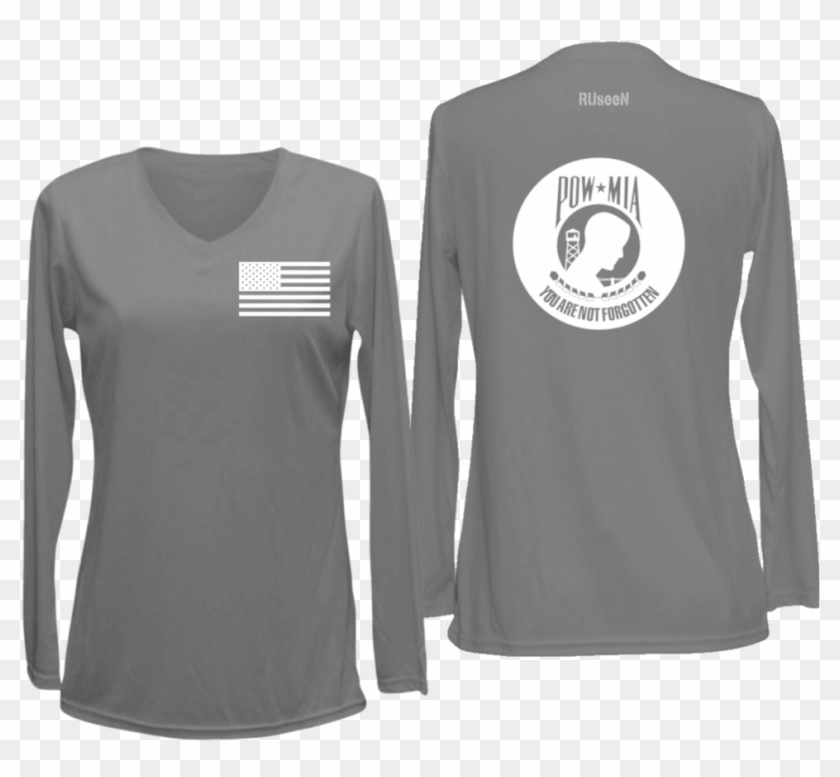 Women's Reflective Long Sleeve Shirt Clipart #1804908