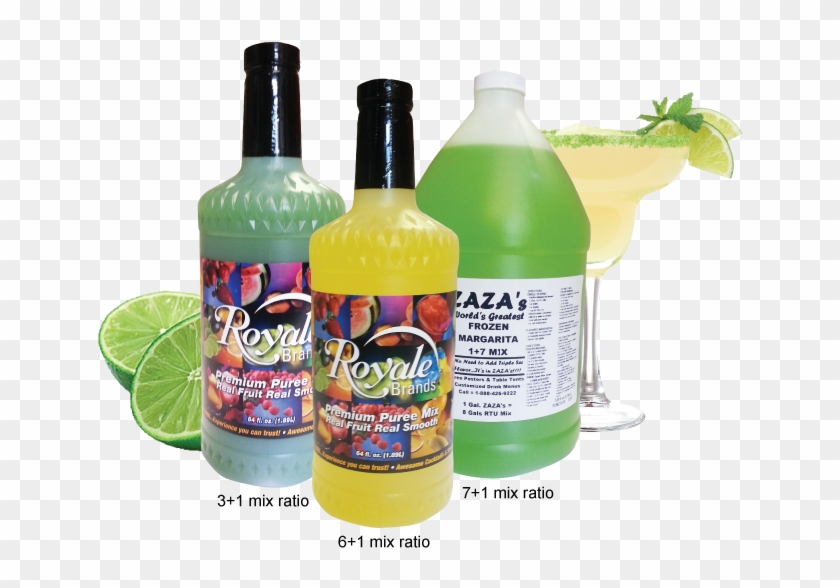 Margarita Mixes - Glass Bottle Clipart