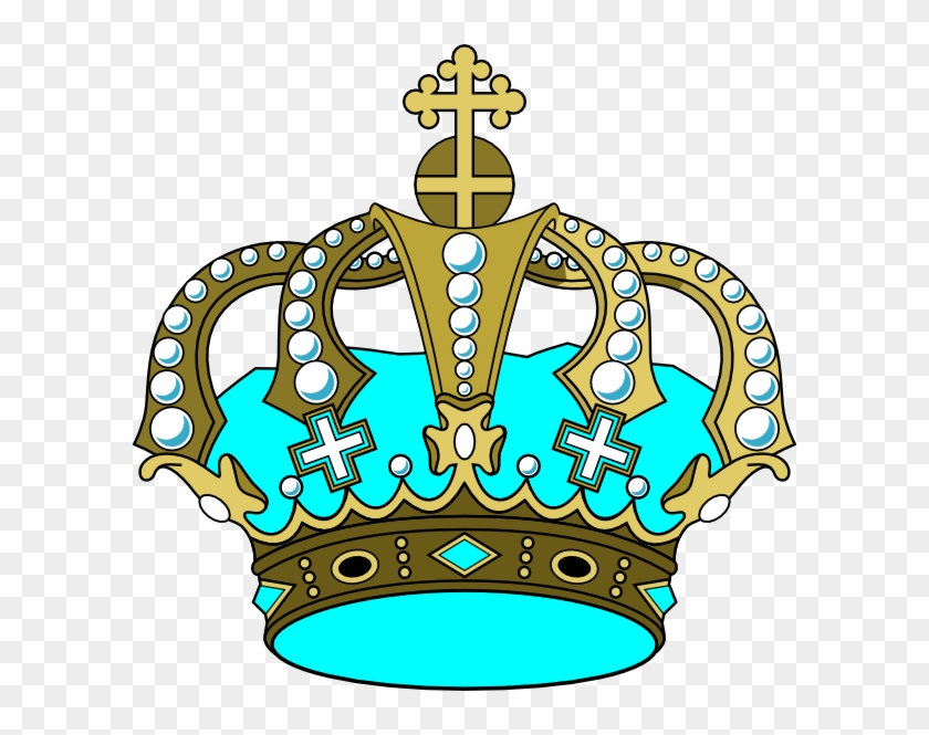 Blue And Gold King Throne Clipart #1805142