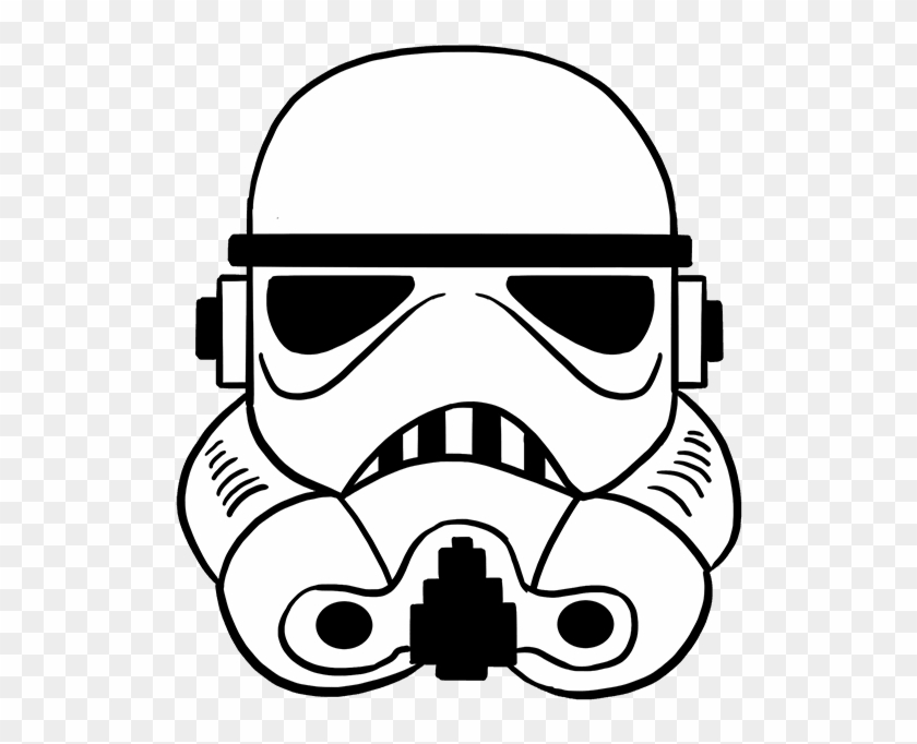 Stormtrooper Clipart Stormtrooper Mask - Star Wars Stormtrooper Png Transparent Png #1805624