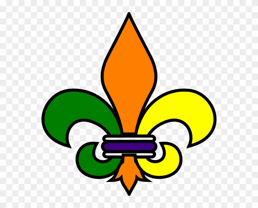 Fleur De Lis Clipart At Getdrawings - Fleur De Lis Clip Art - Png Download