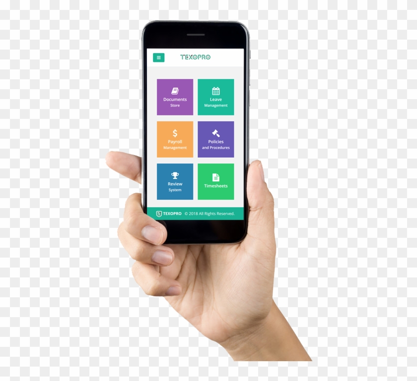 Manage People On The Go - Smartphone Clipart #1805958