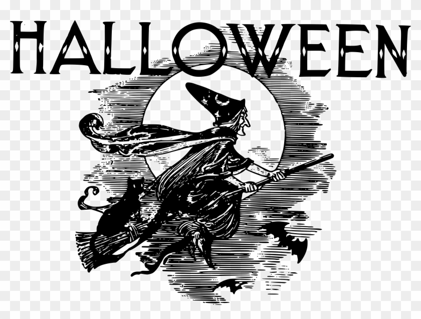 This Free Icons Png Design Of Halloween Flying Witch Clipart