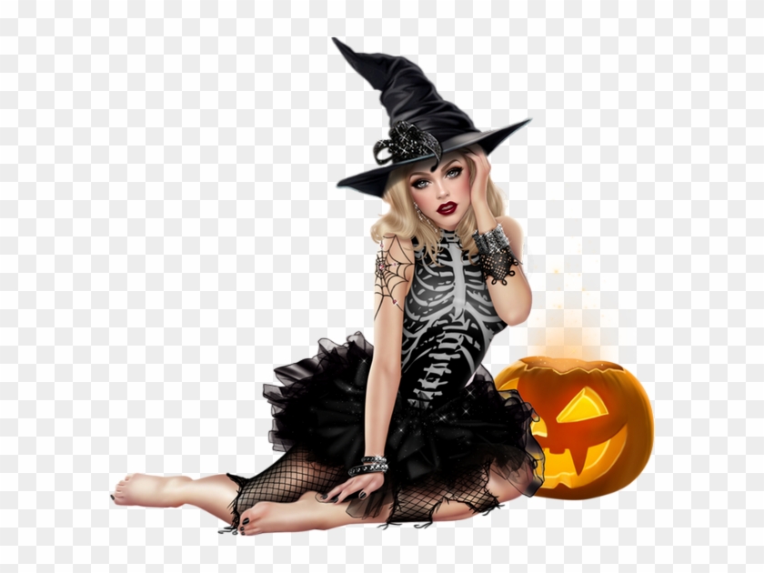 Tube Witch Halloween Png Clipart