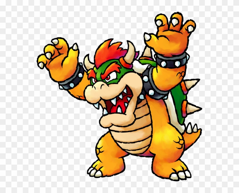 Yoshibowser-172 - Yoshi's Island Ds Bowser Clipart