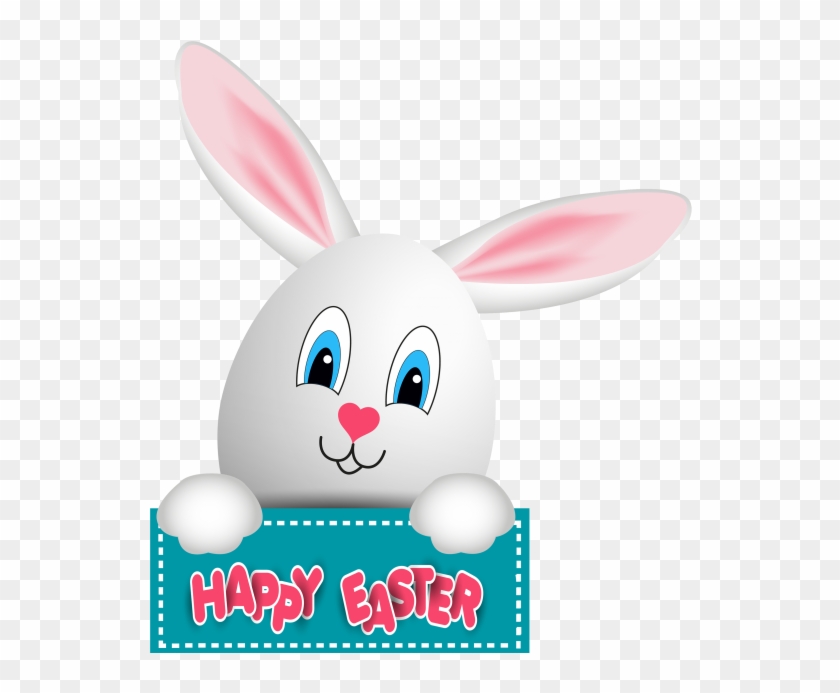 Happy Easter Bunny - Easter Bunny Png Transparent Clipart