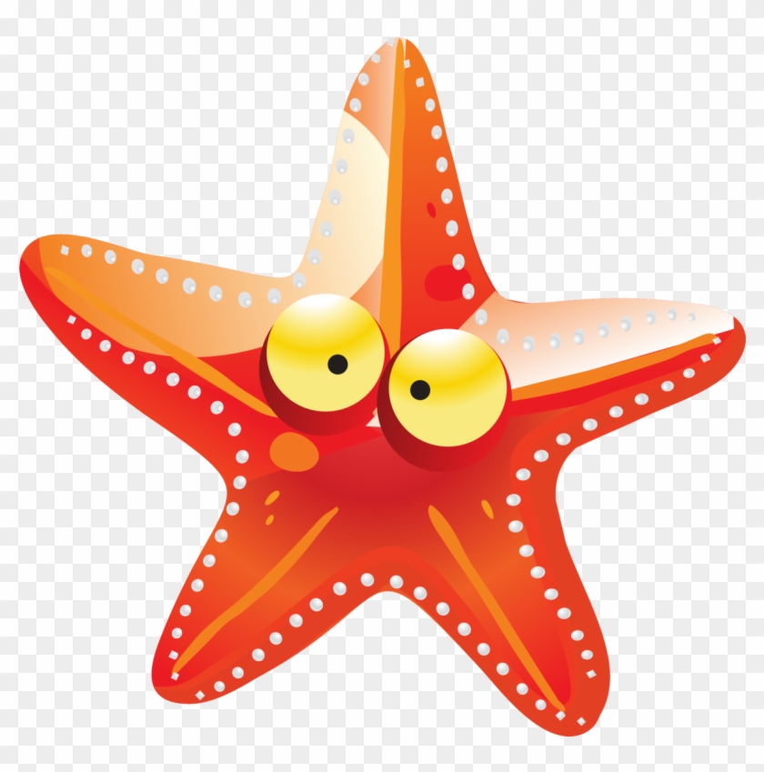 1500 X 1230 9 - Starfish Cartoon Png Clipart