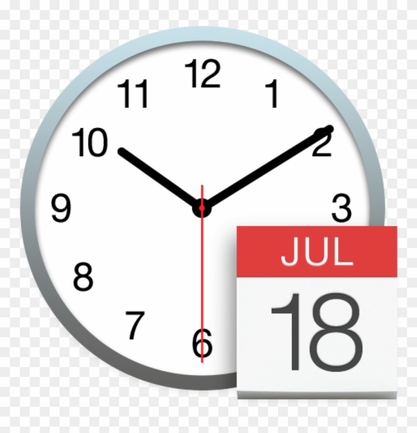 Mac Os Clock Icon Clipart
