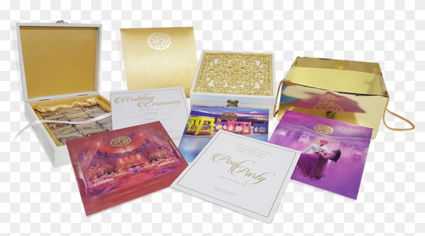 Wooden Keepsake Box Invite - Box Clipart