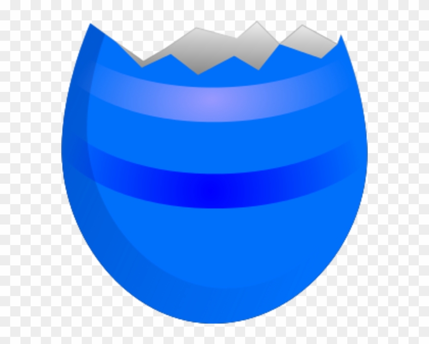 600 X 594 4 0 - Cracked Easter Egg Png Clipart