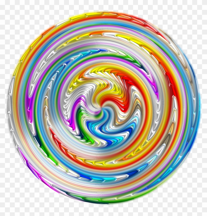 This Free Icons Png Design Of Colorful Paint Swirls Clipart #1809440