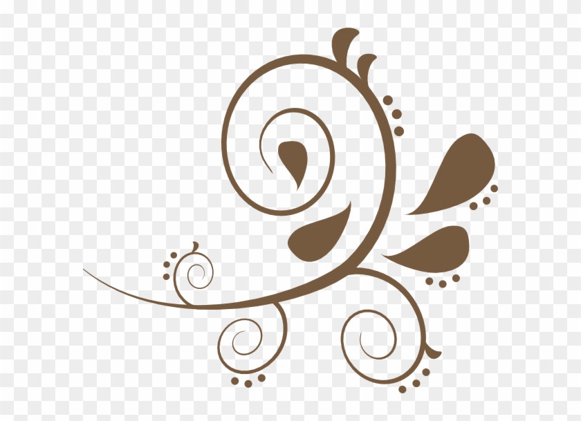 Small - Brown Swirl Clip Art - Png Download #1809479