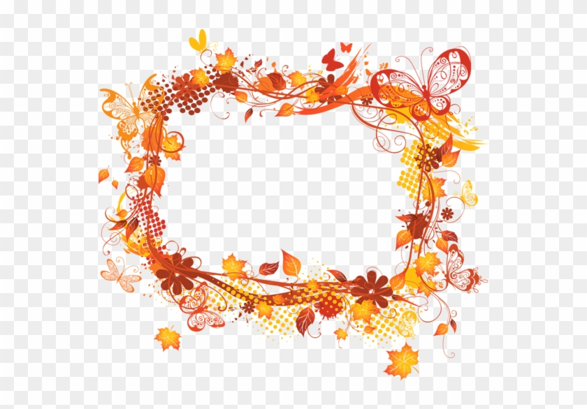 Autumn Frame Png Clipart #1809682