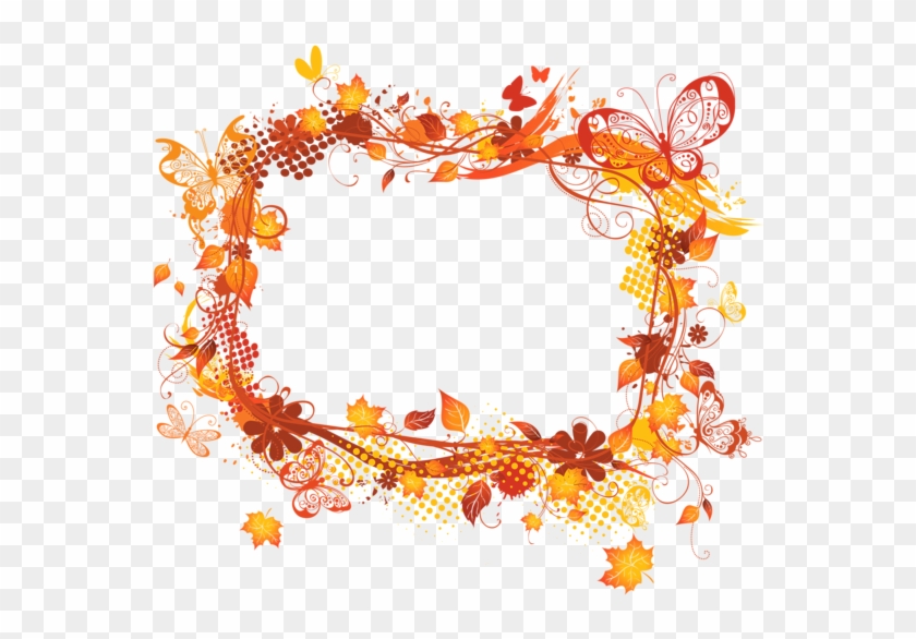 Autumn Frame Png Clipart