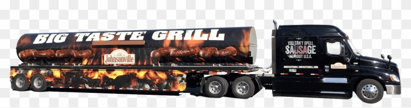 Big Taste Grill Truck - Barbecue Grill Clipart