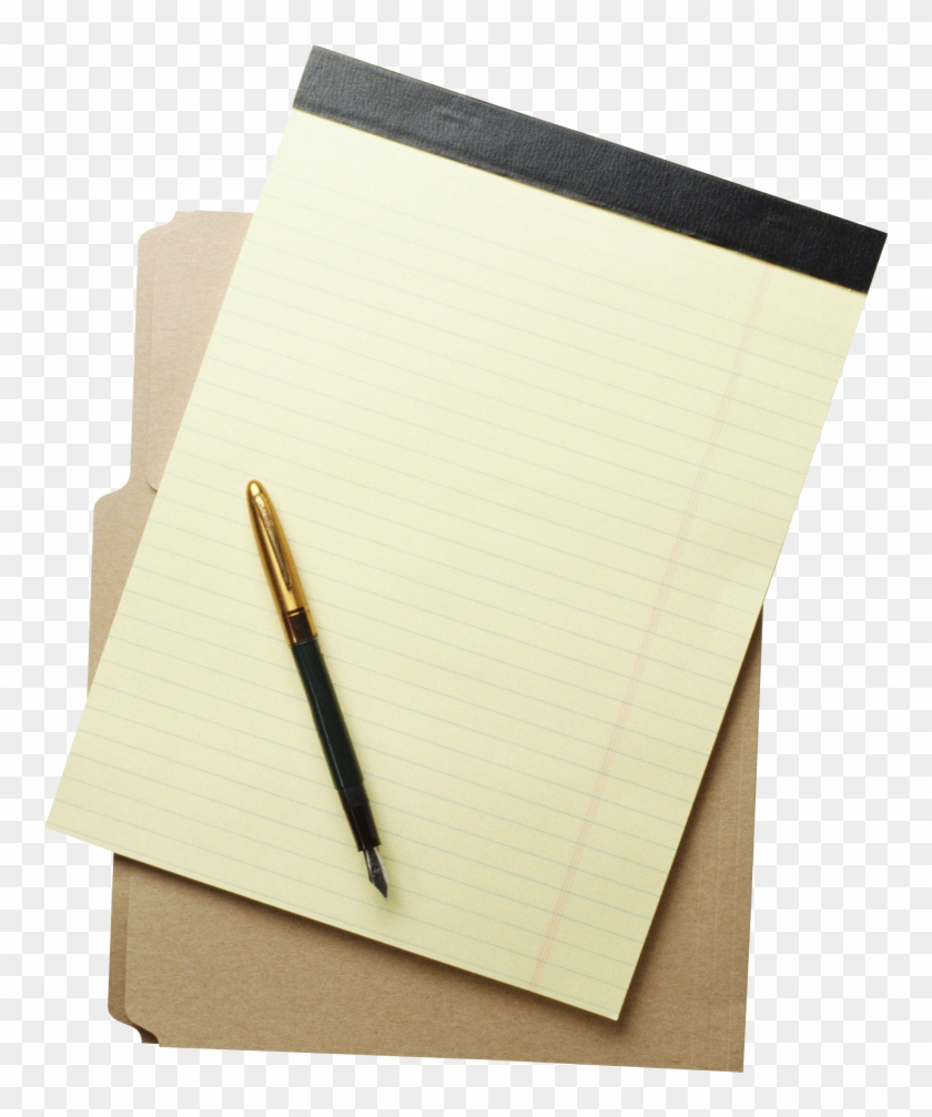 Notebook Png - Notebook And Pen Transparent Background Clipart