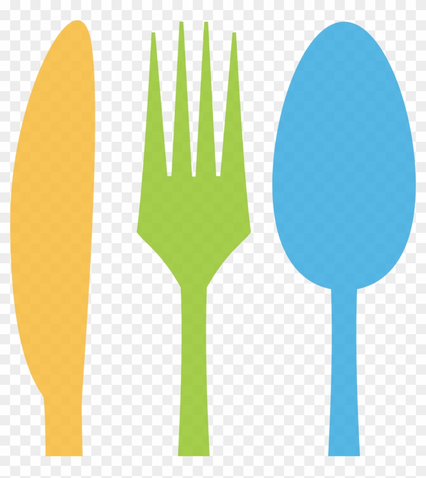 3001 X 3230 4 - Fork Knife Spoon Clipart - Png Download