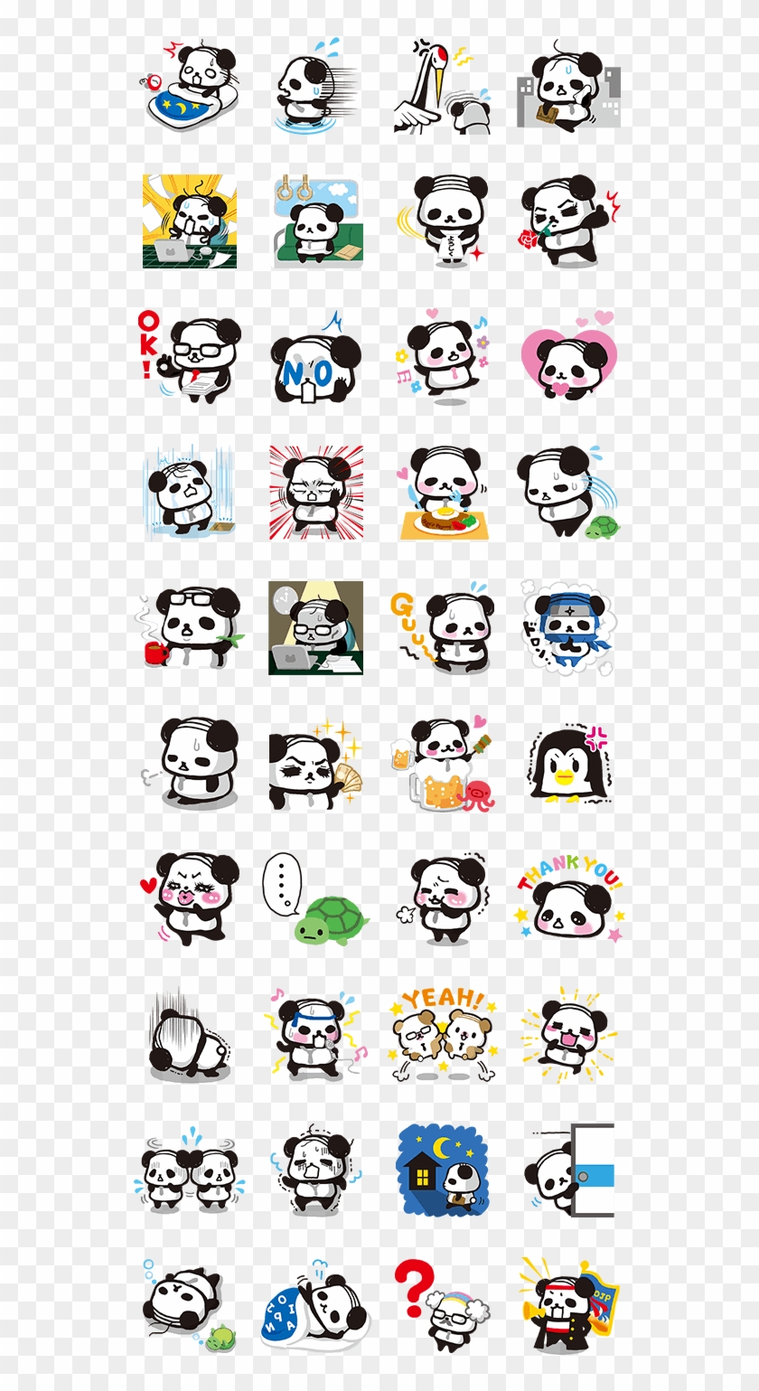 Stickers - スタンプ おじ ぱん Clipart