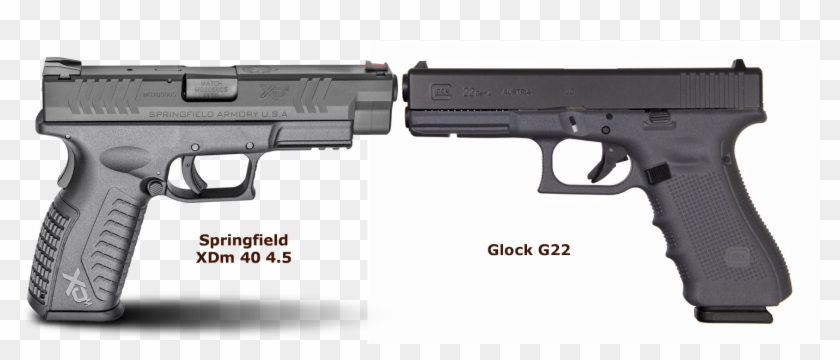 Glock G22 - Springfield Armory Xdm 3.8 Clipart