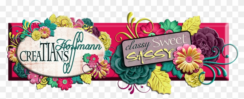 Digital Scrapbook Designs By Tia Hoffmann - Floral Design Clipart