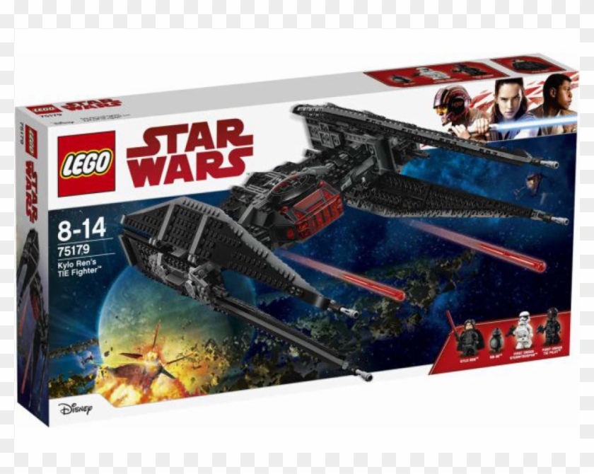 75179 1 - Kylo Ren's Tie Fighter Lego Clipart #1810870