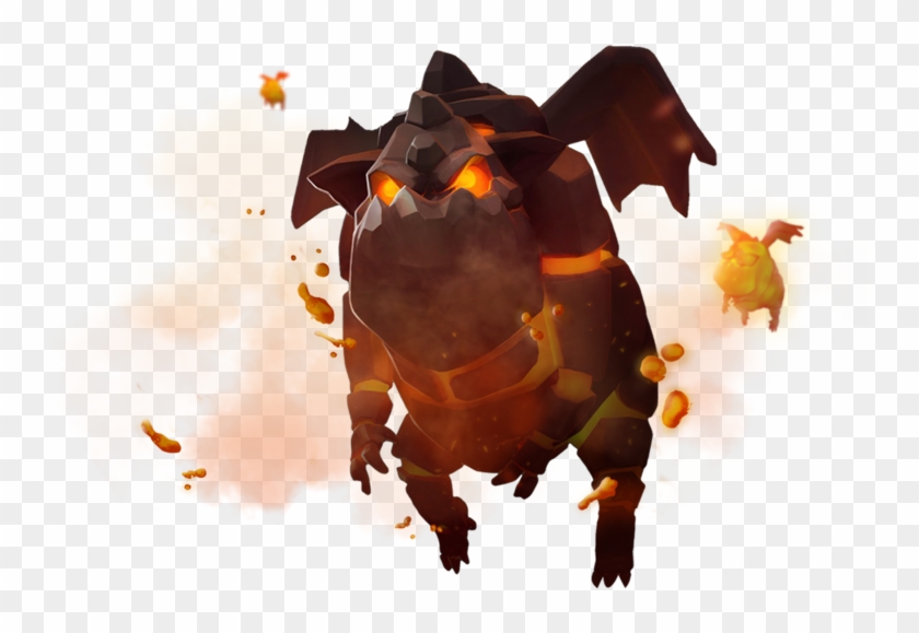 The Lava Hound Is A Slow-moving Flying Tank - Clash Of Clans Lava Hound Png Clipart #1810990
