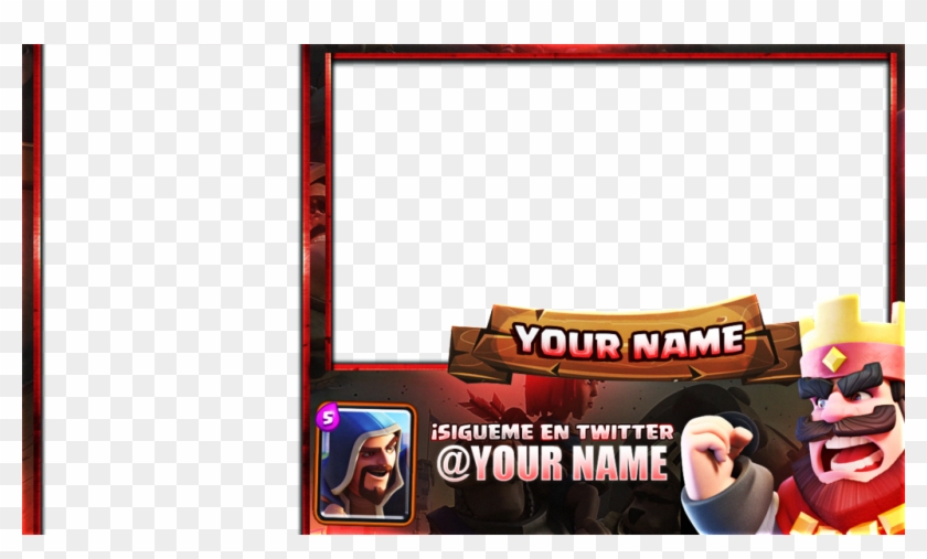 Marco Clash Royale Png - Overlay Editable Clash Royale Png Clipart #1811174