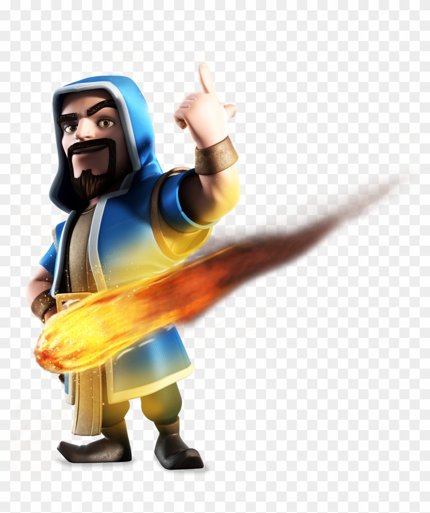 Elite - Clash Of Clans Wizard Png Clipart