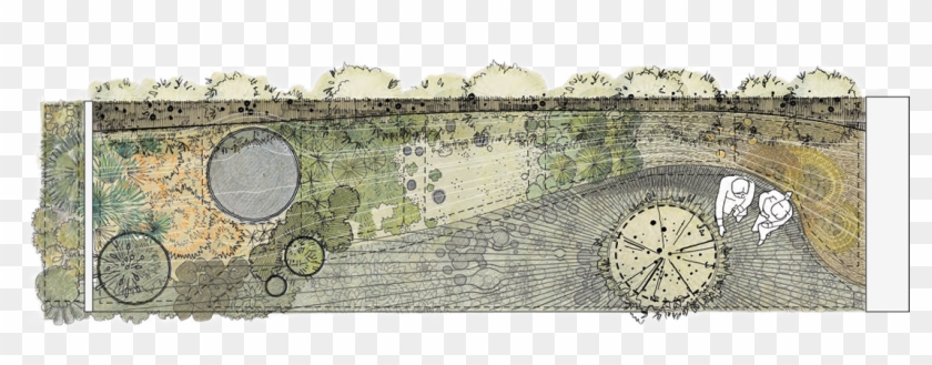 Top View Of The Nso - Garden Png Top Clipart