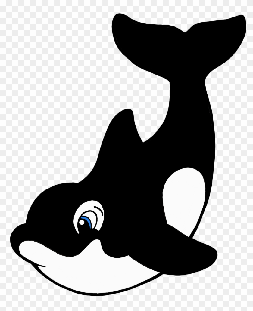Free Download Killer Whale Cartoon Drawing Clip Art - Cute Killer Whale Cartoon - Png Download