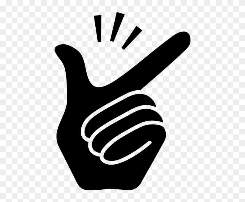 Finger Snap Png - Hand Look Logo Clipart #1811399