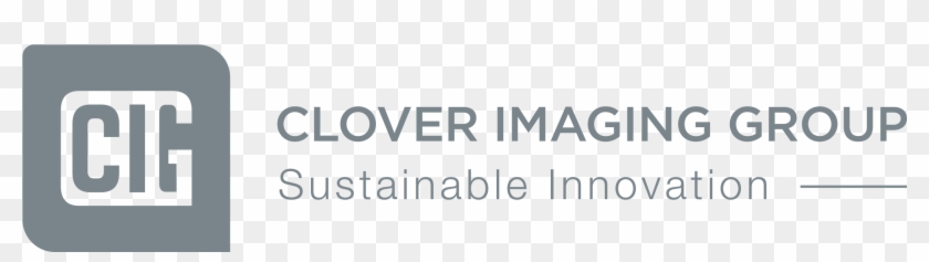 2017 Sustainability Report - Clover Imaging Group Logo Clipart #1811485