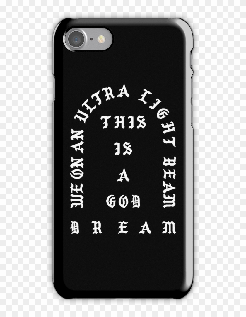 We On An Ultra Light Beam Iphone 7 Snap Case - Kanye West Ultralight Beam Quotes Clipart #1811607