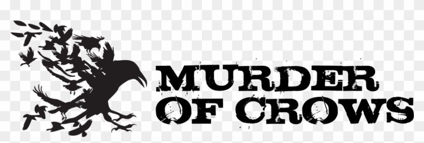 Murder Of Crow - Murder Of Crows Logo Clipart #1811873