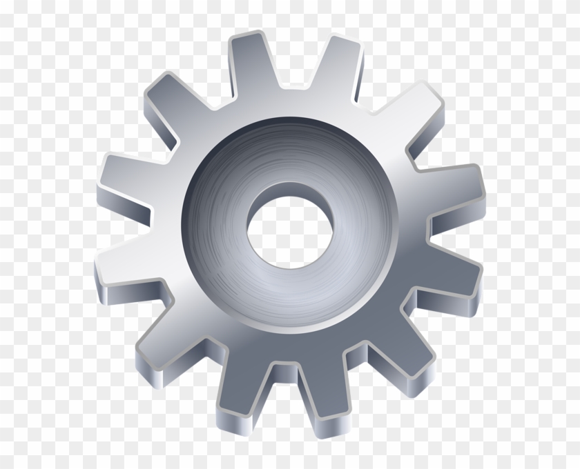 Gears Transparent Background - Clipart Transparent Background Gear - Png Download