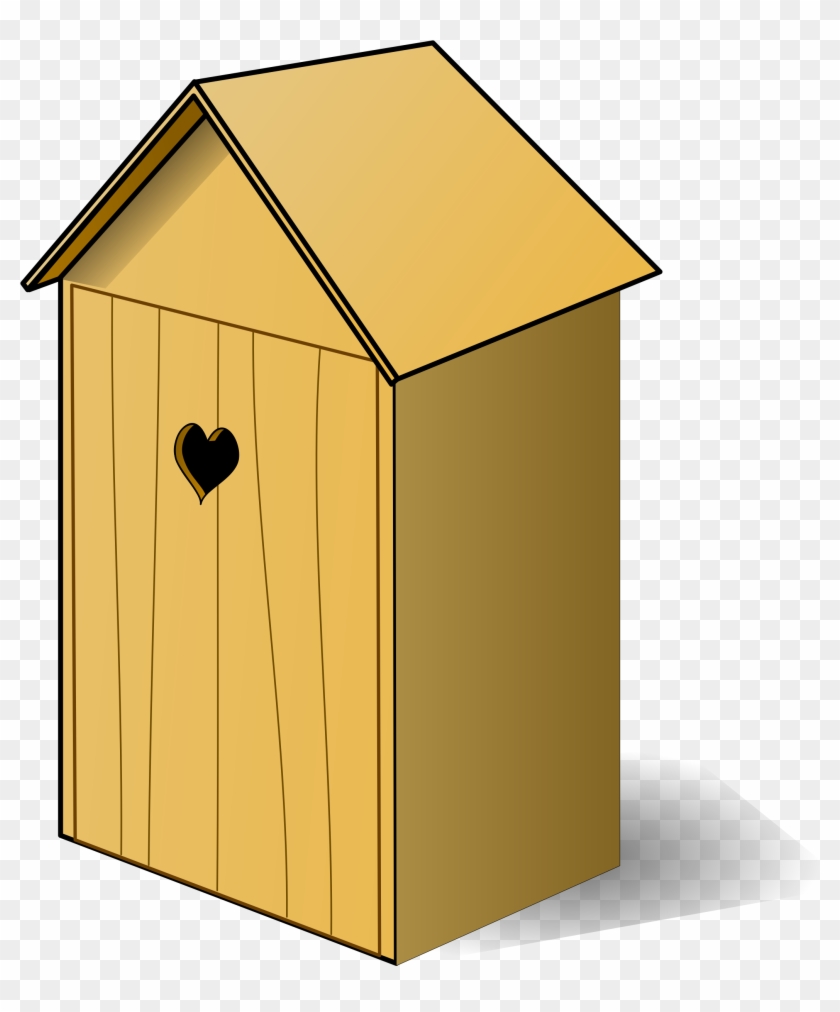 Big Image - Outhouse Clipart - Png Download