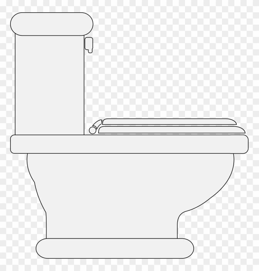 Medium Image - Toilet Clip Art Transparent Background - Png Download