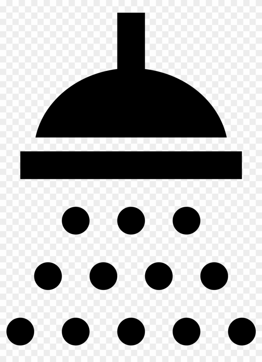 Black Dots Png - Icon Bathroom Clipart