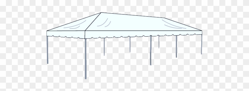 15' X 40' Classic Series Frame Tent Clear Clipart #1812630