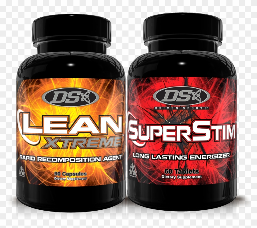 Lean Stim Stack Resized - Bodybuilding Supplement Clipart